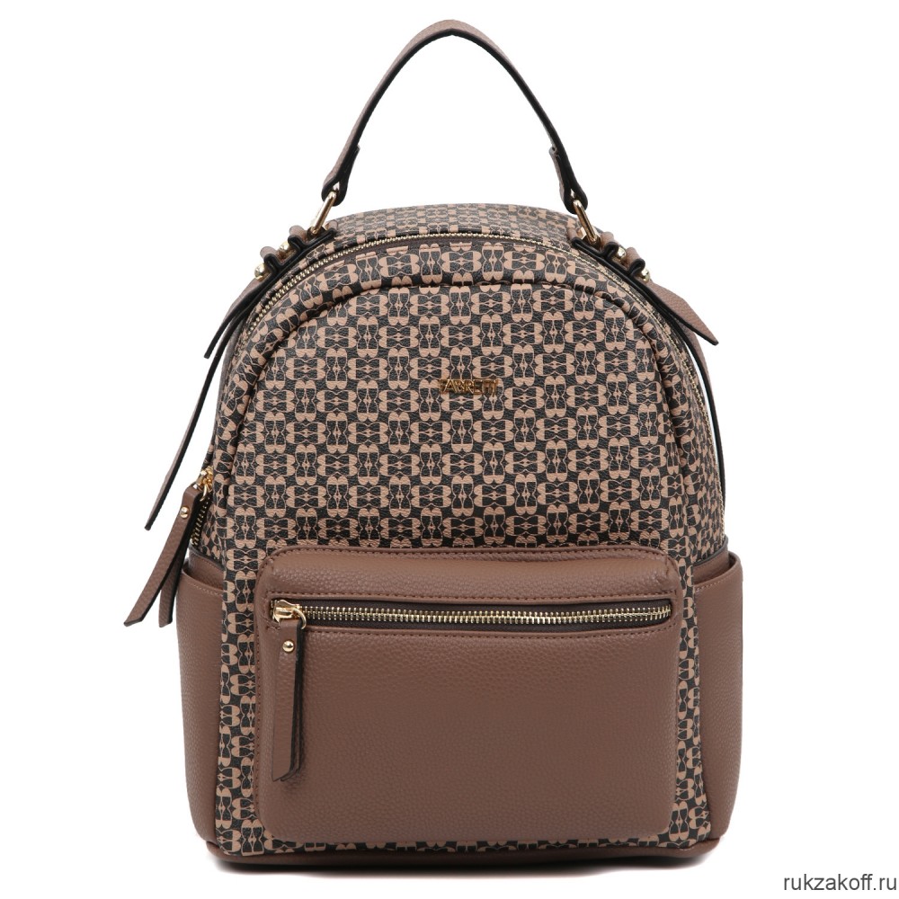 Женский рюкзак FABRETTI FRW37101D-12 коричневый