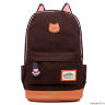 Рюкзак кошка с ушками Cat Ear коричневый