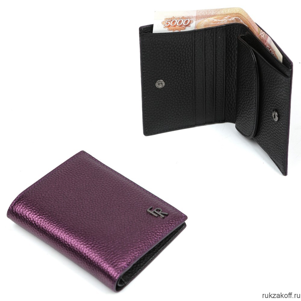 Женский кошелёк Fabretti QBr423D-10 темно-фиолетовый