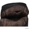 Женский кожаный рюкзак Orsoro d-455 черный