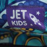 Детский рюкзак JetKids Seeds Flowers голубой