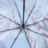 UFS0043-9 Зонт жен. Fabretti, автомат, 3 сложения, сатин голубой
