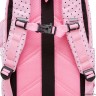 Рюкзак школьный GRIZZLY RG-367-2 черный-  розовый