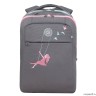 Рюкзак GRIZZLY RD-344-2 серый - розовый