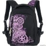 Рюкзак Grizzly Tracery Black-Purple RD-643-2 