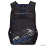 Рюкзак школьный GRIZZLY RB-350-3 черный - синий