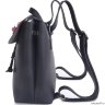 Женский кожаный рюкзак Orsoro d-435 черный