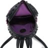 Рюкзак Orsoro d-177 черный-фиолетовый