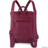Женский кожаный рюкзак Orsoro d-446 фиолетовый