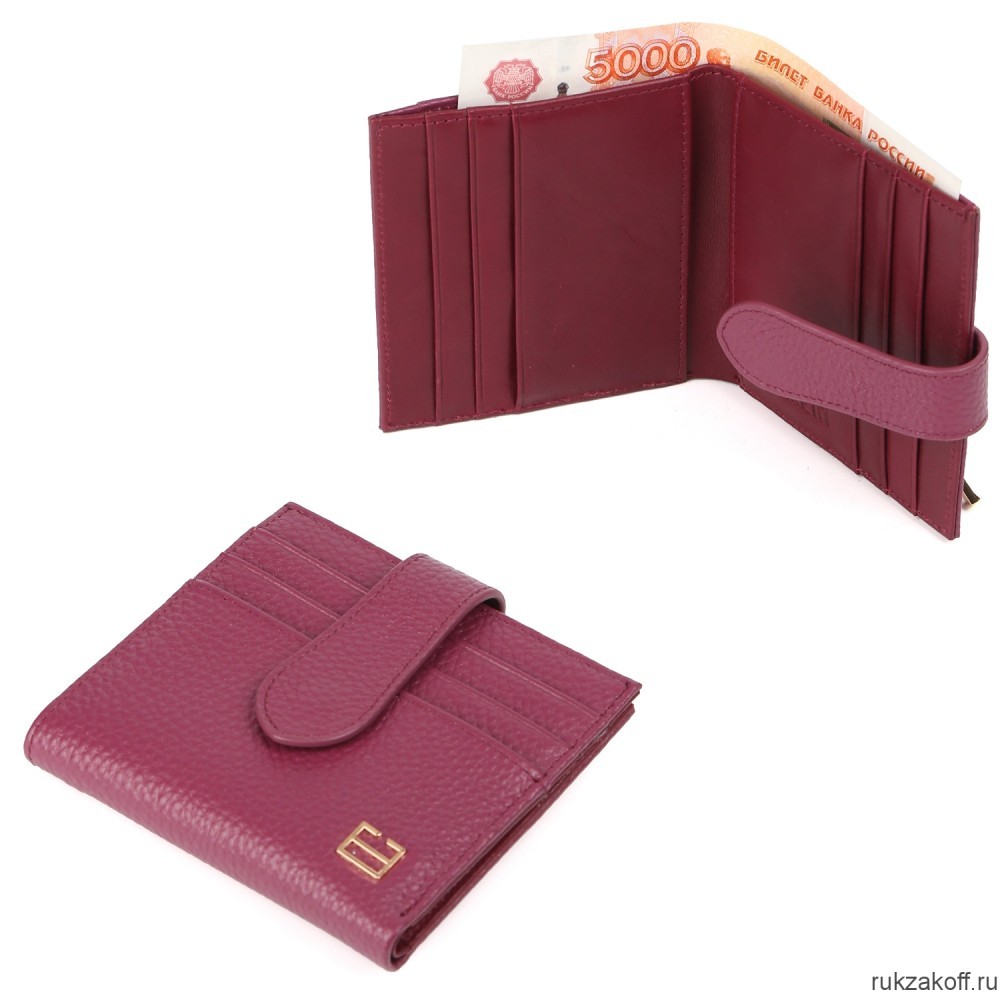 Женский кошелёк Fabretti Q08D-10 тёмно-фиолетовый