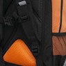 Рюкзак школьный GRIZZLY RB-355-1 черный - оранжевый
