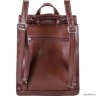 Кожаный рюкзак Monkking 5014 коричневый