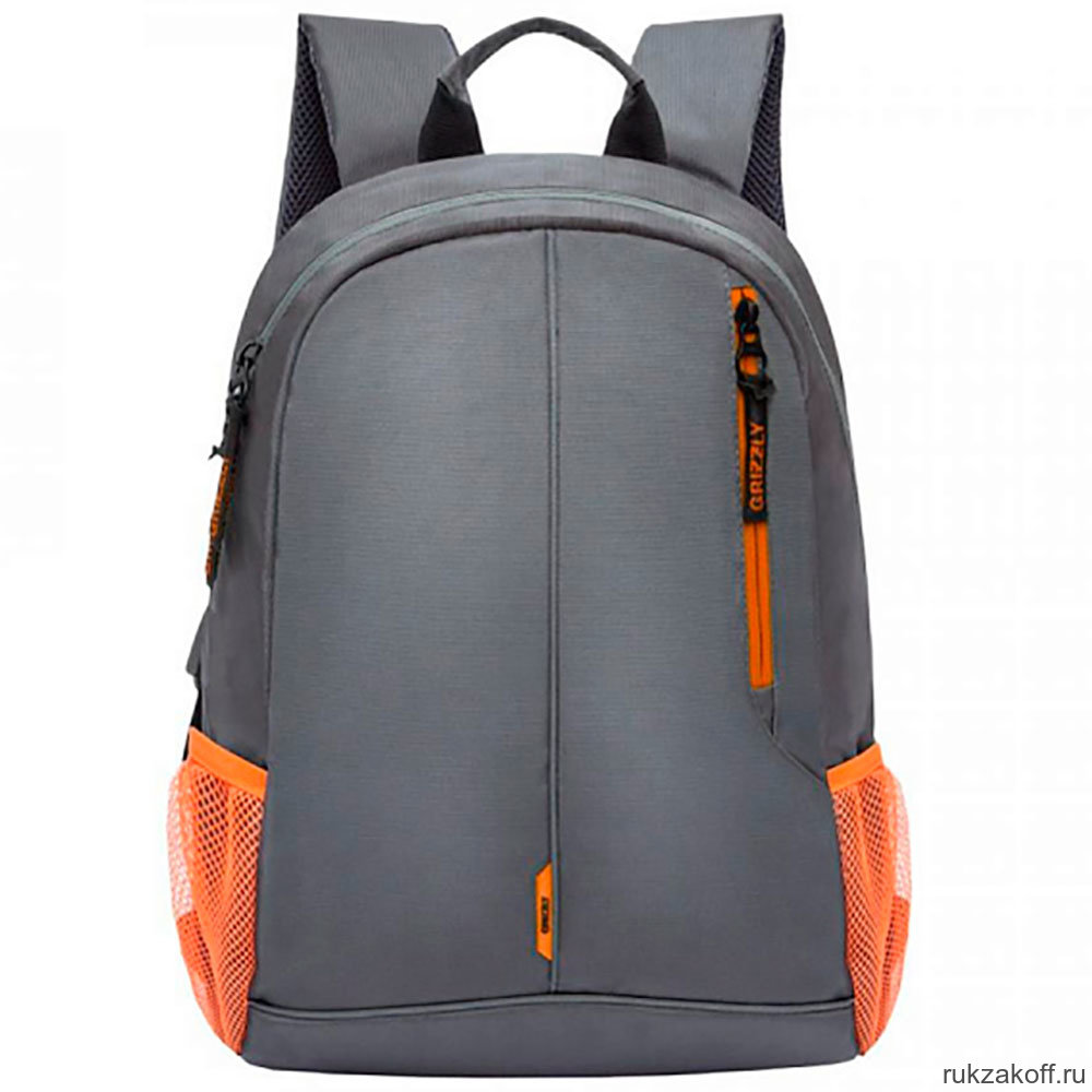Рюкзак городской RL-852-1 Серый-оранжевый