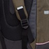 Рюкзак школьный GRIZZLY RD-345-2 хаки - черный