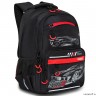 Рюкзак школьный GRIZZLY RB-254-1 черный - красный
