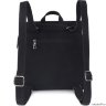 Женский кожаный рюкзак Orsoro d-444 черный