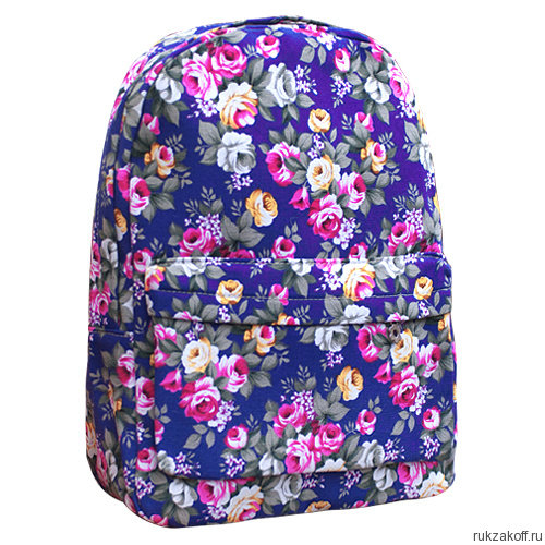 Рюкзак с цветами Flora (фиолетовый)