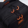 Рюкзак школьный GRIZZLY RB-156-1m/7 (/7 черный - оранжевый)