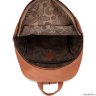 Женский кожаный рюкзак Orsoro d-443 песочный