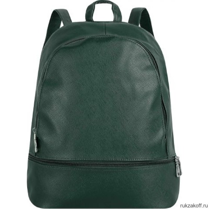 Кожаный рюкзак Monkking 0753-1 зеленый