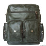 Кожаный рюкзак-сумка Carlo Gattini Fiorentino green/brown