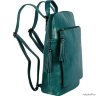 Кожаный рюкзак Monkking d-0153 зеленый