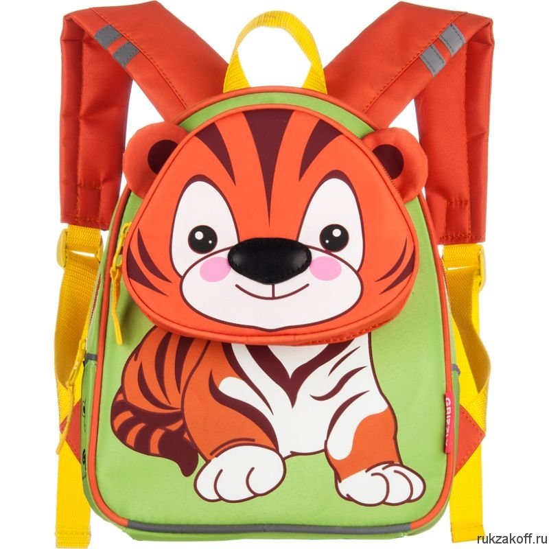 Детский рюкзак Grizzly RS-073-1/4 (/4 тигр)