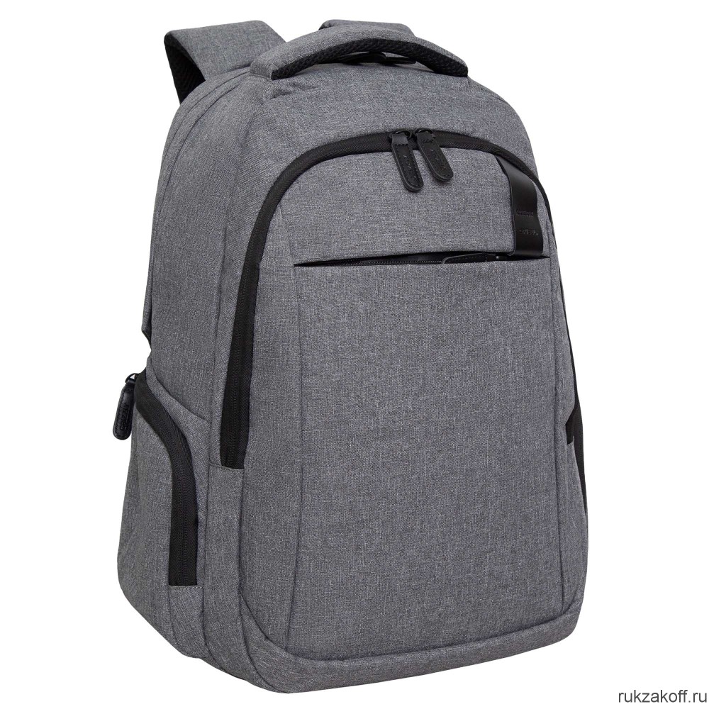Рюкзак GRIZZLY RQ-310-1 серый - черный