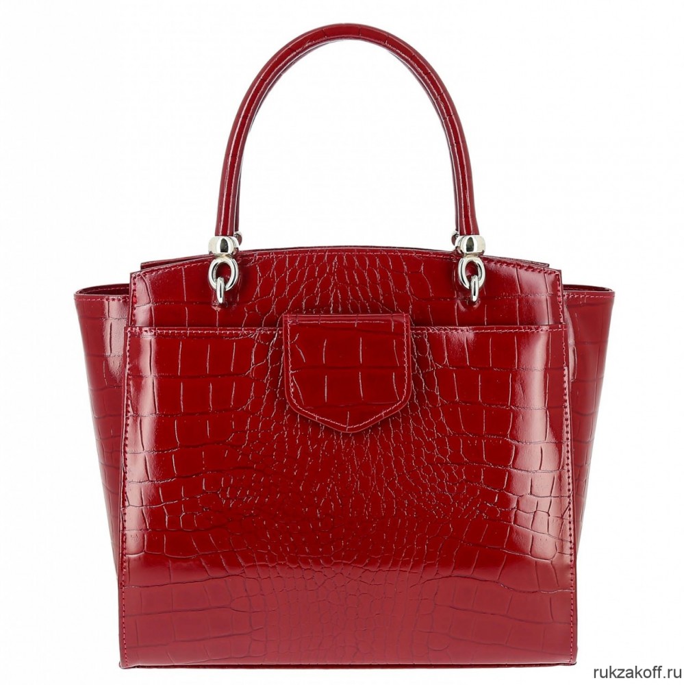 Женская сумка Versado B533 red croco