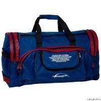 Спортивная сумка Polar П01 Синий (бордовые вставки)