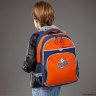 Рюкзак школьный Grizzly RB-157-3 черный - красный