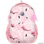 Рюкзак школьный Grizzly RG-065-1 Розовый