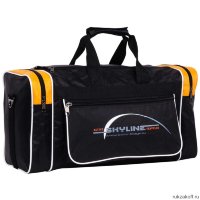 Спортивная сумка Polar 6007с Черный (желтые вставки)