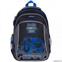 Рюкзак для подростка Grizzly RB-860-4/1 (/1 черный - синий)