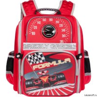 Детский рюкзак для мальчика Grizzly Formula Red Ra-677-2