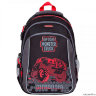Рюкзак школьный Grizzly RB-860-4/2 (/2 черный - красный)