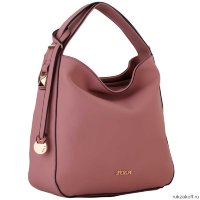 Женская сумка хобо Pola 64435 (розовый)