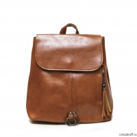 Женский городской рюкзак OrsOro ORW-0201 коричневый