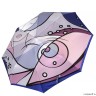L-20270-8 Зонт жен. Fabretti, облегченный автомат, 3 сложения, сатин синий