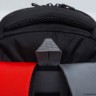 Рюкзак школьный GRIZZLY RB-352-1/1 (/1 серый - красный)