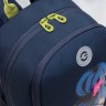 Рюкзак школьный GRIZZLY RG-363-3 темно-синий