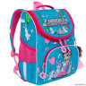 Рюкзак школьный с мешком Grizzly RA-973-1 голубой - жимолость
