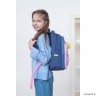 Рюкзак школьный GRIZZLY RG-262-1 синий - розовый