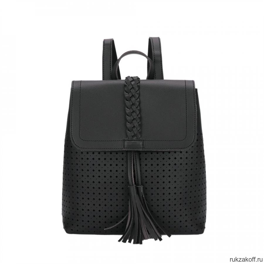 Рюкзак с сумочкой OrsOro DS-0080 Чёрный