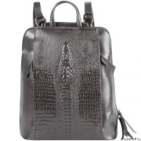 Кожаный рюкзак Monkking 1028 темно-серый