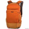 Удобный спортивный рюкзак для сноуборда и горных лыж от Dakine оранжевого цвета