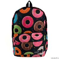 Молодежный рюкзак Holdie City Donuts черный