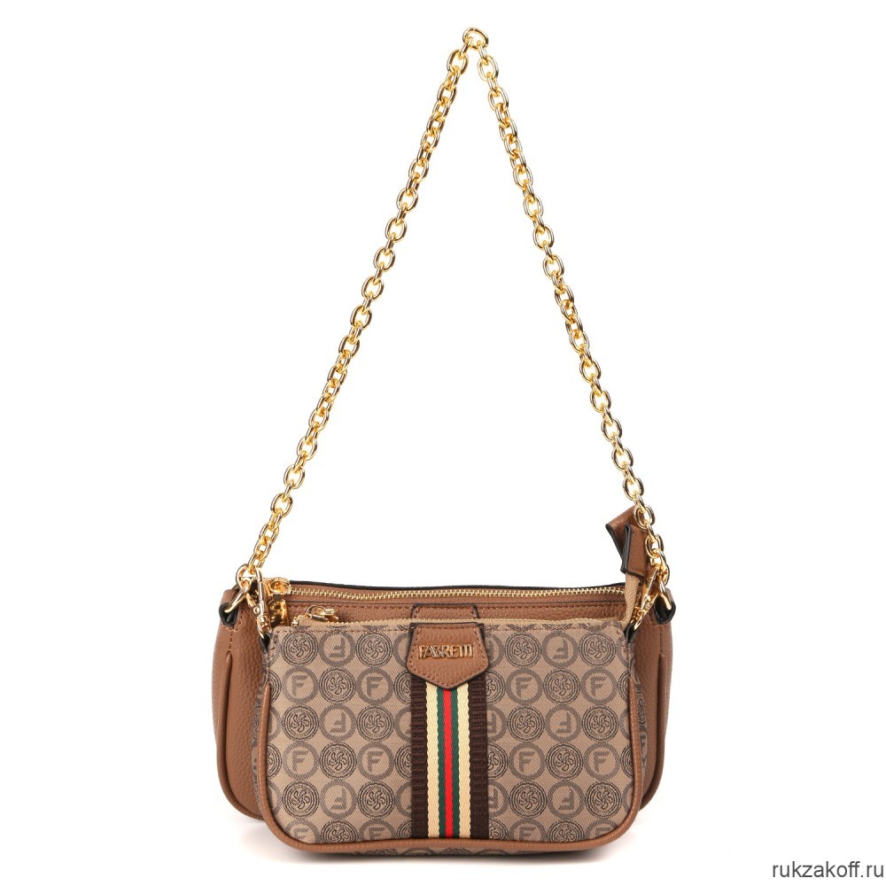 Женская сумка Fabretti FR44857-12 коричневый