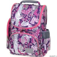Школьный рюкзак Asgard Р-2401 Сердца фиолетово-малиновые С