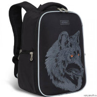Рюкзак школьный Grizzly RB-153-4 черный